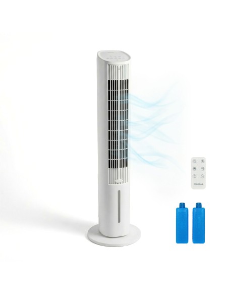 Climatiseur évaporatif Hushly InnovaGoods – Fraîcheur 4‑en‑1