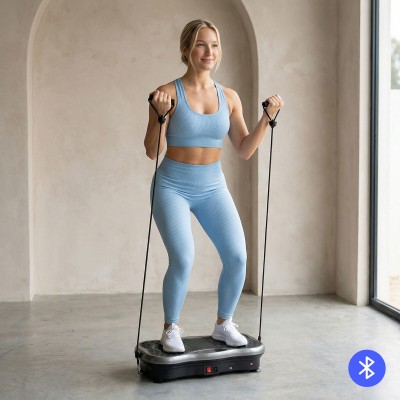 Plateforme vibrante Vivflow InnovaGoods – Fitness à domicile
