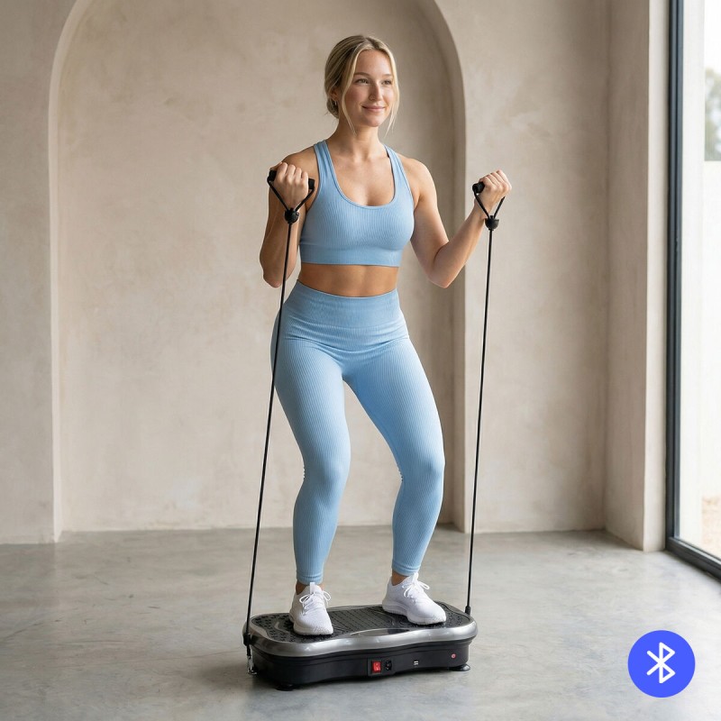 Plateforme vibrante Vivflow InnovaGoods – Fitness à domicile