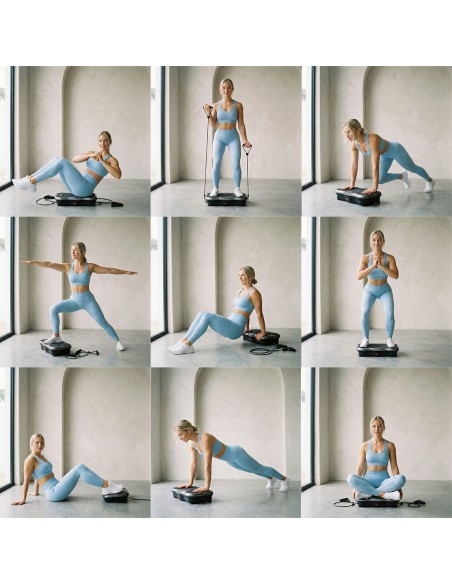 Plateforme vibrante Vivflow InnovaGoods – Fitness à domicile