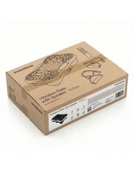 Plateforme vibrante Vivflow InnovaGoods – Fitness à domicile