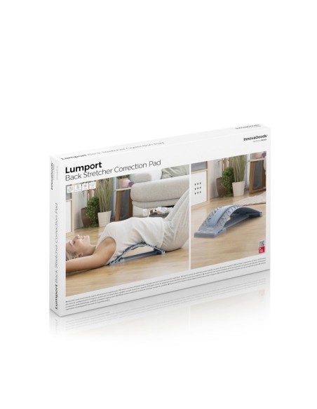 Support étirements lombaire magnétique Lumport InnovaGoods – Relaxation du bas du dos