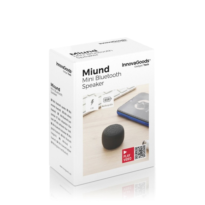 Mini Enceinte Portable Miund – Son compact + autonomie longue