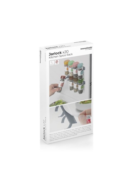 Porte‑Épices Adhésif Divisible Jarlock x20