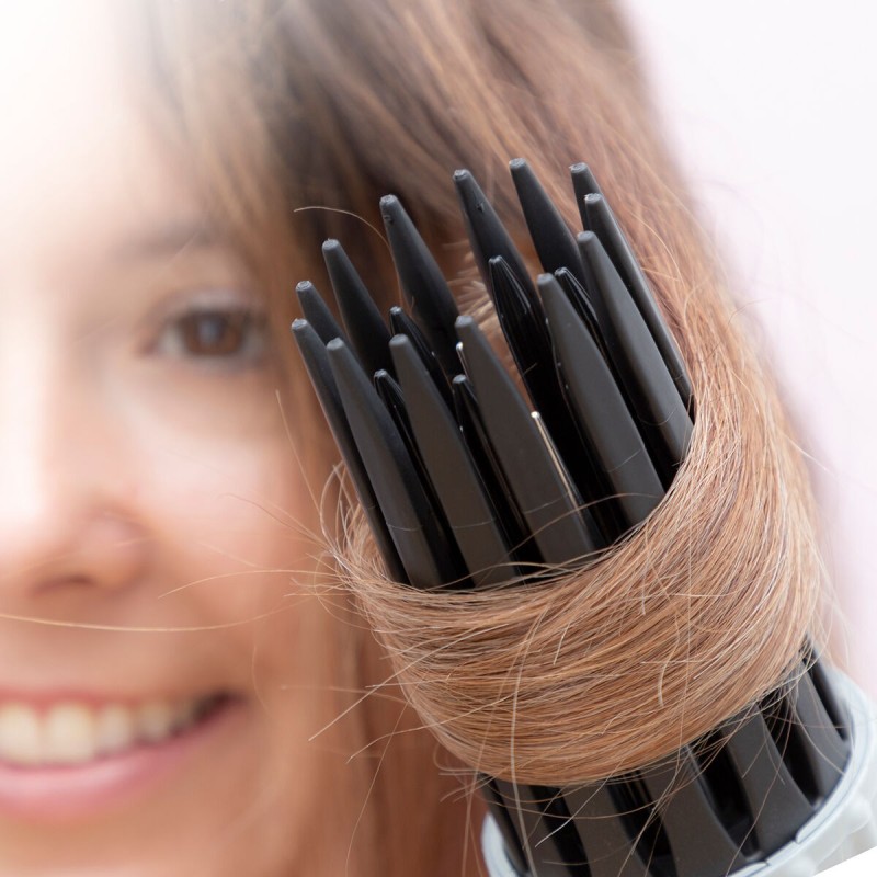 Sèche‑cheveux brosse boucleur 3‑en‑1 Dryple InnovaGoods 550 W – Coiffage complet quotidien