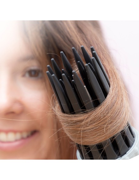 Sèche‑cheveux brosse boucleur 3‑en‑1 Dryple InnovaGoods 550 W – Coiffage complet quotidien