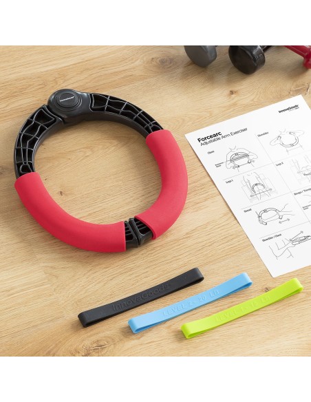 Appareil de Musculation Bras Réglable Forcearc InnovaGoods – Résistance & Renforcement