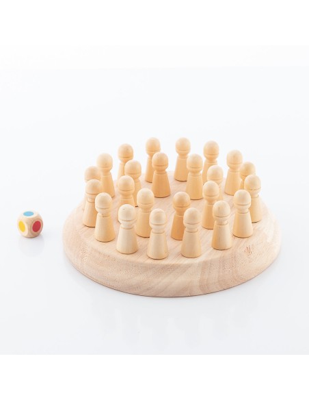 Jeu de mémoire bois Taeda InnovaGoods – Éducatif & durable