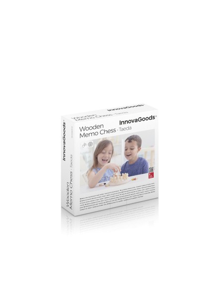 Jeu de mémoire bois Taeda InnovaGoods – Éducatif & durable