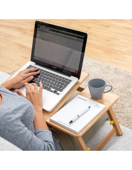 Table pliante bambou Lapwood InnovaGoods – Élégante & pratique