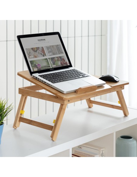 Table pliante bambou Lapwood InnovaGoods – Élégante & pratique