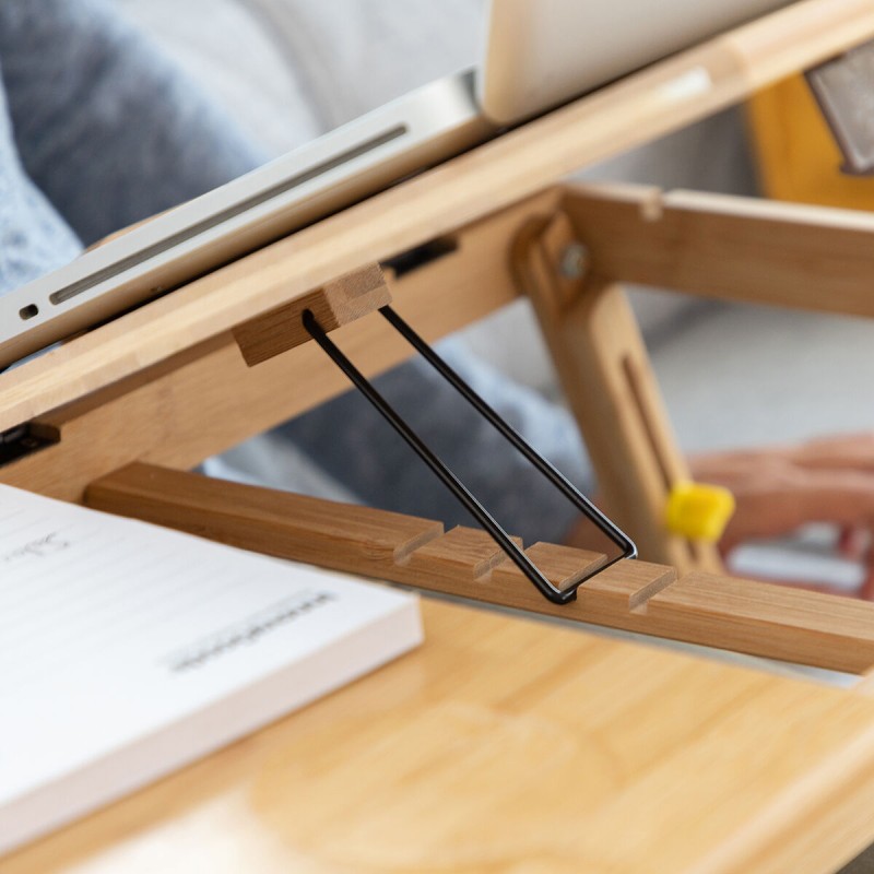 Table pliante bambou Lapwood InnovaGoods – Élégante & pratique
