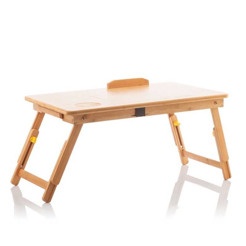 Table pliante bambou Lapwood InnovaGoods – Élégante & pratique