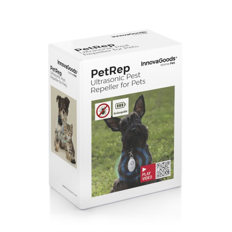 Répulsif ultrason PetRep InnovaGoods – Rechargeable