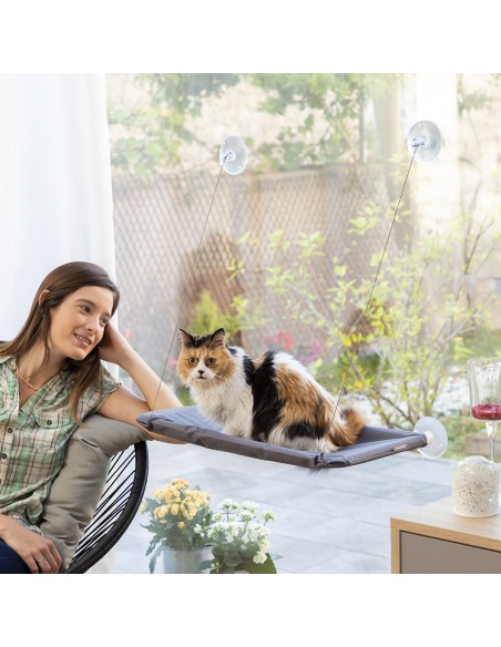 Hamac fenêtre Catlax InnovaGoods – Repos en hauteur