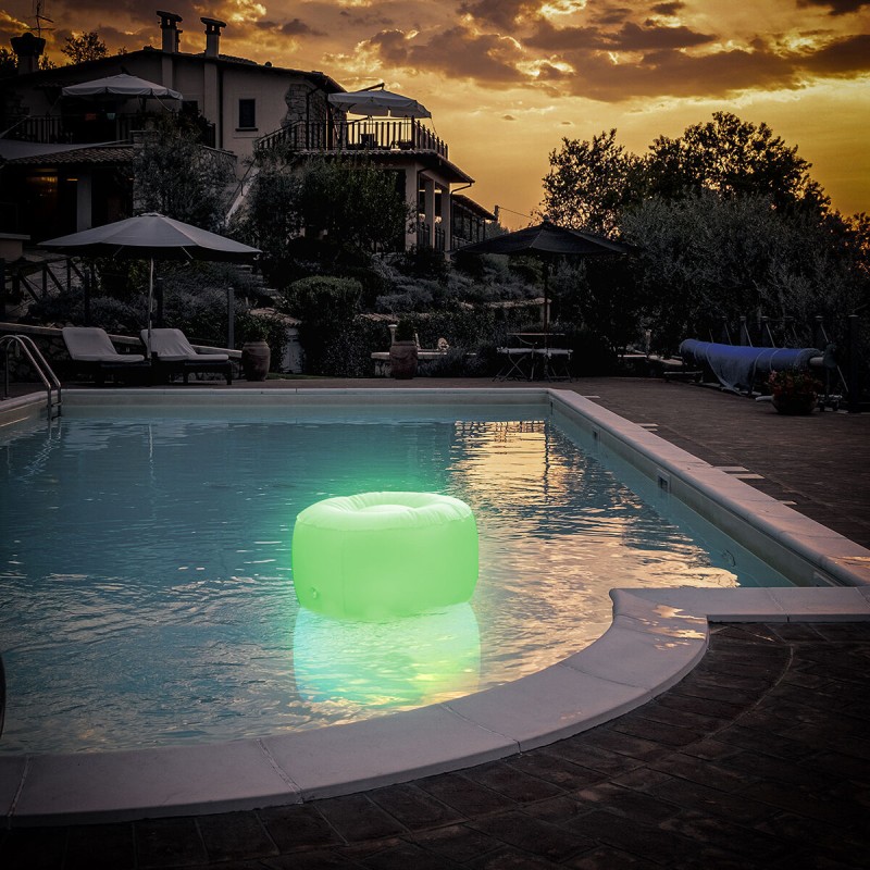 Siège gonflable LED Pulight InnovaGoods – Ambiance lumineuse