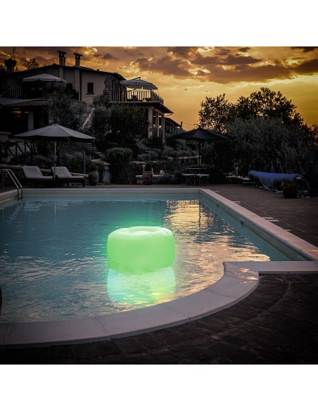Siège gonflable LED Pulight InnovaGoods – Ambiance lumineuse