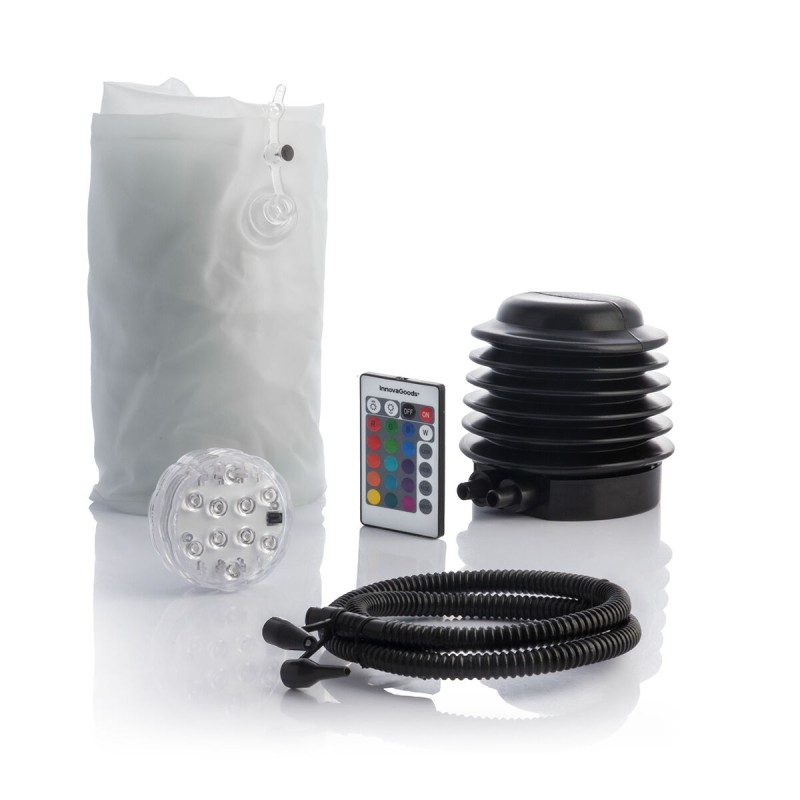 Siège gonflable LED Pulight InnovaGoods – Ambiance lumineuse