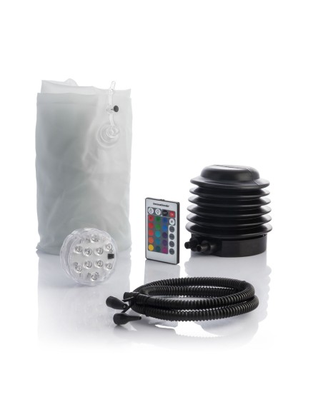 Siège gonflable LED Pulight InnovaGoods – Ambiance lumineuse