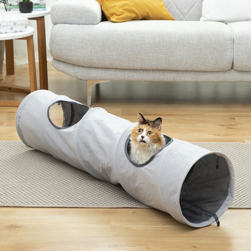 Tunnel de jeu Funnyl InnovaGoods – Activité pour chats