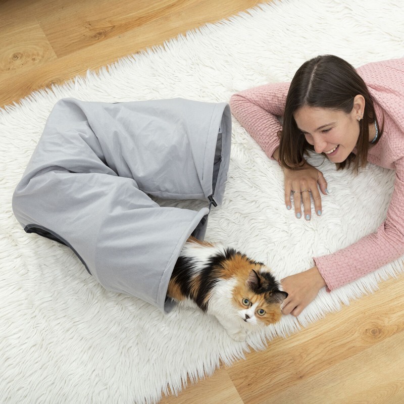 Tunnel de jeu Funnyl InnovaGoods – Activité pour chats