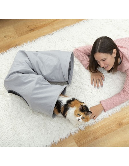 Tunnel de jeu Funnyl InnovaGoods – Activité pour chats