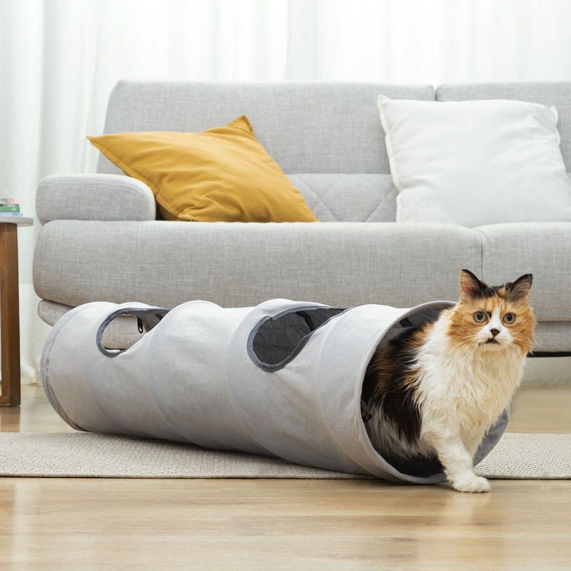 Tunnel de jeu Funnyl InnovaGoods – Activité pour chats