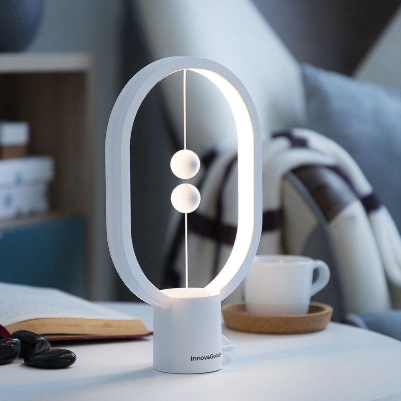 Lampe d’Équilibre Magnétique – Design innovant + activation suspendue