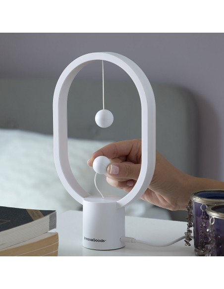 Lampe d’Équilibre Magnétique – Design innovant + activation suspendue
