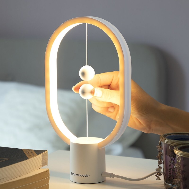 Lampe d’Équilibre Magnétique – Design innovant + activation suspendue