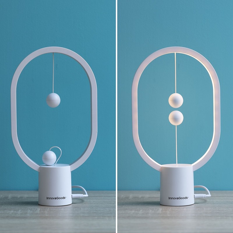 Lampe d’Équilibre Magnétique – Design innovant + activation suspendue