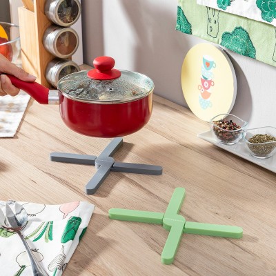 Dessous‑de‑plat pliables Folvet InnovaGoods – Silicone & gain de place