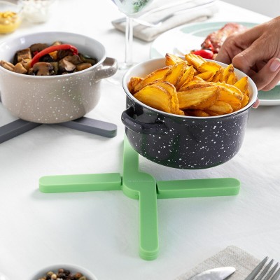 Dessous‑de‑plat pliables Folvet InnovaGoods – Silicone & gain de place 2