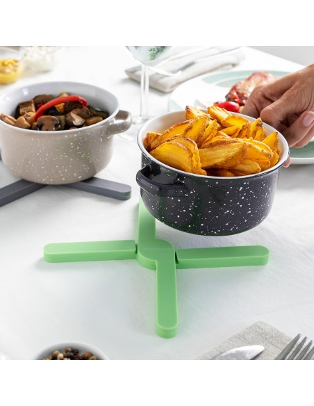 Dessous‑de‑plat pliables Folvet InnovaGoods – Silicone & gain de place