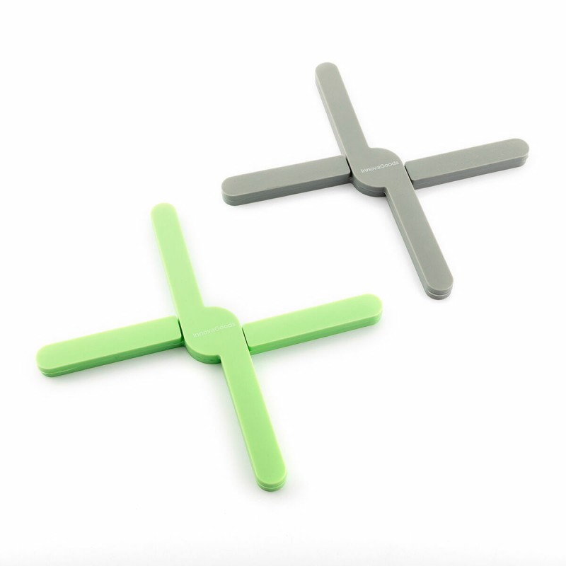 Dessous‑de‑plat pliables Folvet InnovaGoods – Silicone & gain de place