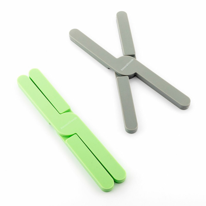 Dessous‑de‑plat pliables Folvet InnovaGoods – Silicone & gain de place