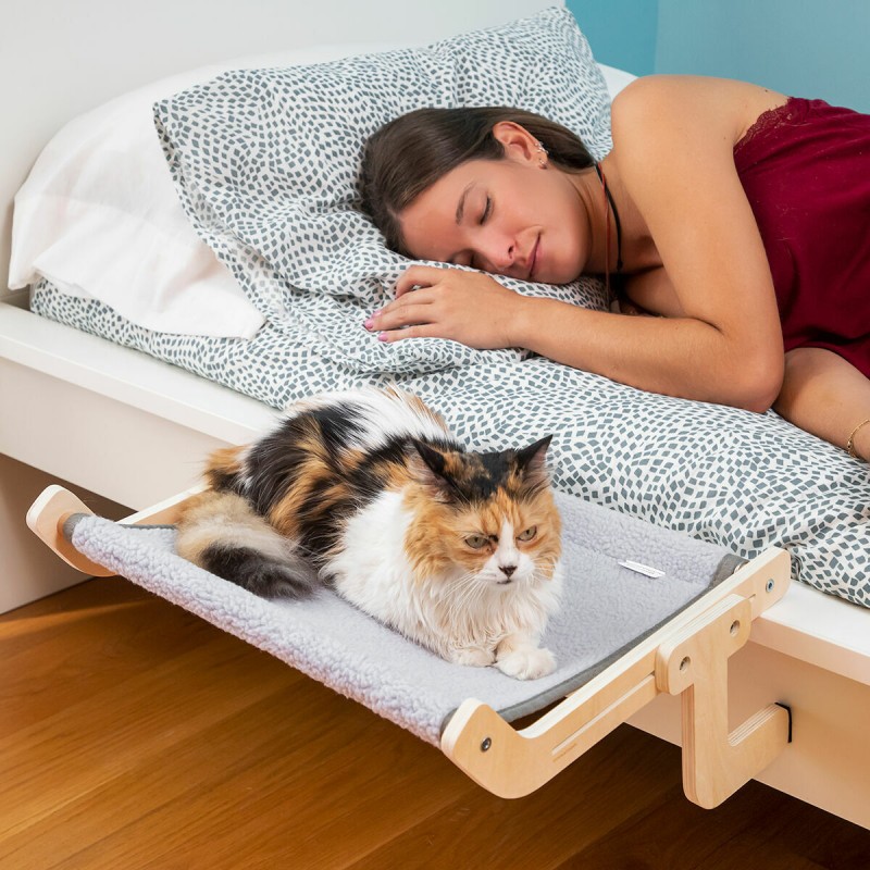 Hamac suspendu pour chats Hamacat InnovaGoods – Repos en hauteur
