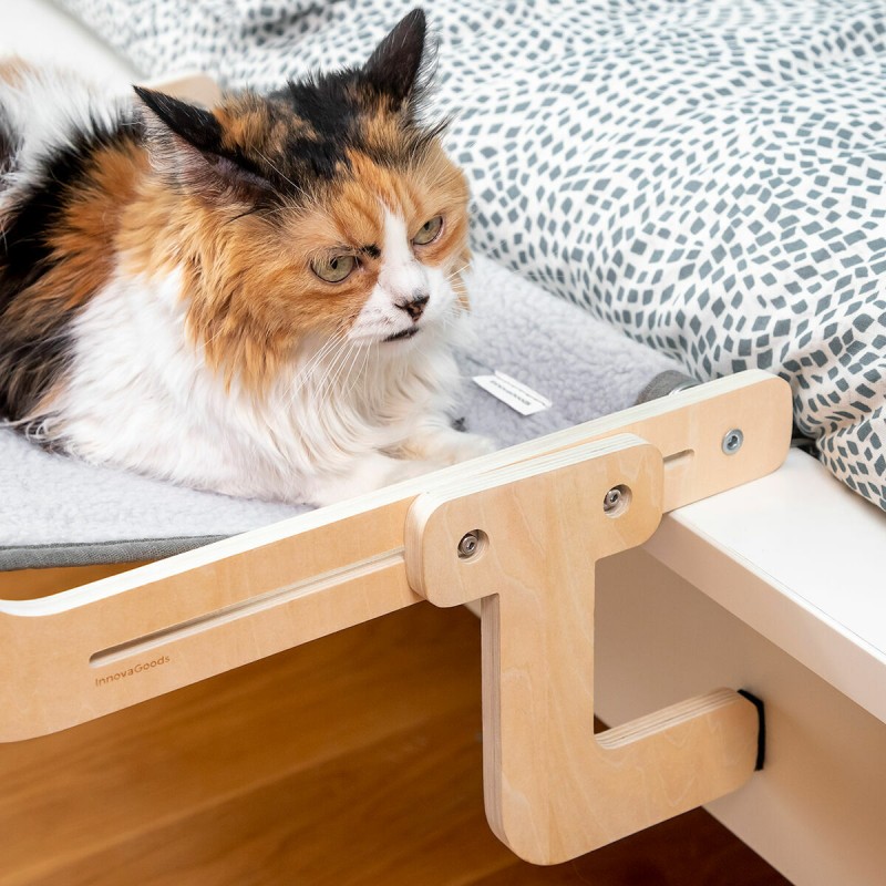 Hamac suspendu pour chats Hamacat InnovaGoods – Repos en hauteur