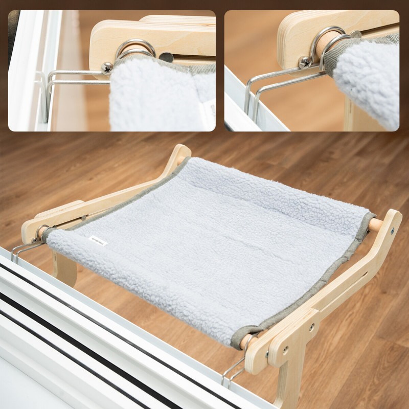 Hamac suspendu pour chats Hamacat InnovaGoods – Repos en hauteur