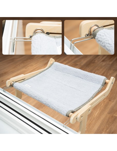 Hamac suspendu pour chats Hamacat InnovaGoods – Repos en hauteur