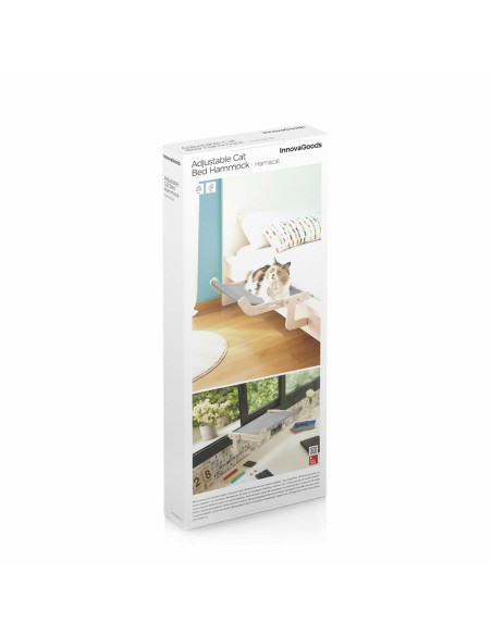 Hamac suspendu pour chats Hamacat InnovaGoods – Repos en hauteur