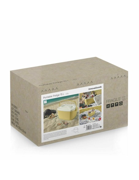 Glacière rigide 15 L Lilty InnovaGoods – Fraîcheur portable