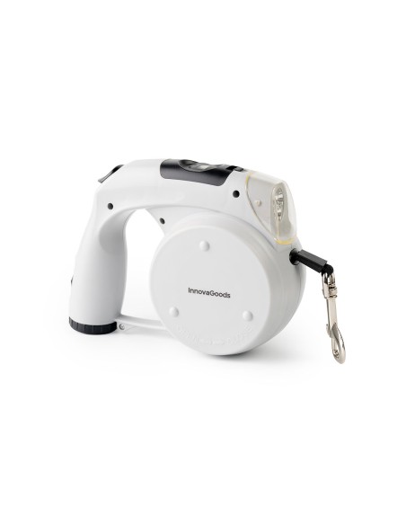 Laisse rétractable 6‑en‑1 Leashic InnovaGoods – Promenade facile