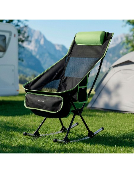 Chaise berçante de camping Trillow InnovaGoods – Confort portable