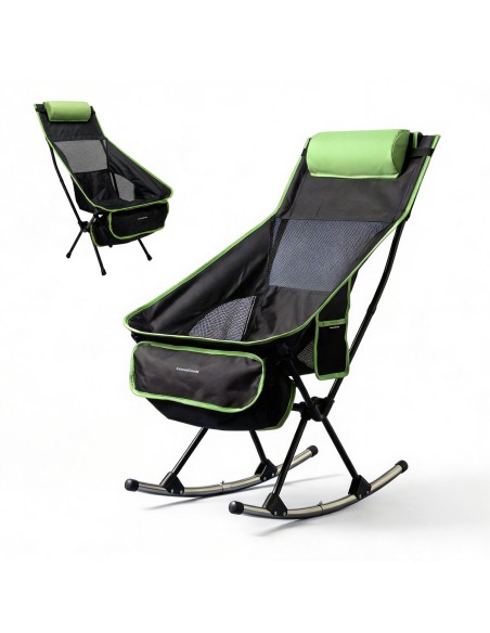 Chaise berçante de camping Trillow InnovaGoods – Confort portable