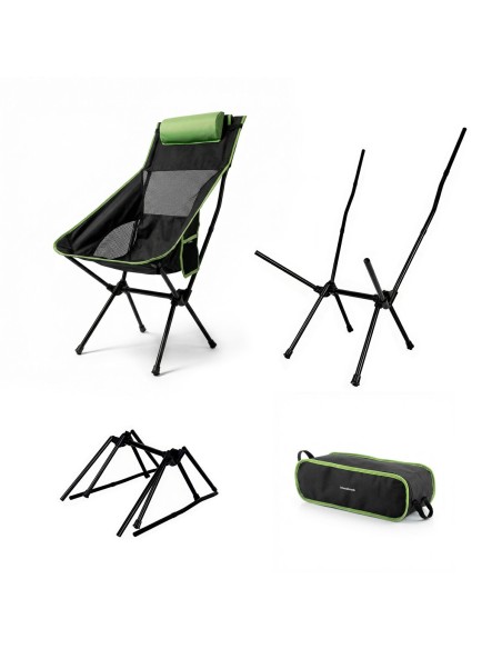 Chaise berçante de camping Trillow InnovaGoods – Confort portable