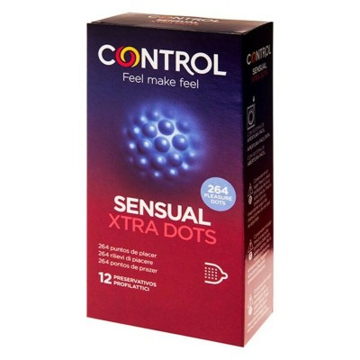 Préservatifs Control Sensual Xtra Dots (12 pcs) 2