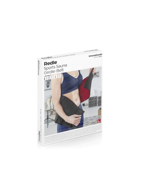 Gaine de Sport Amincissante Effet Sauna Redle InnovaGoods – Sudation & Modelage