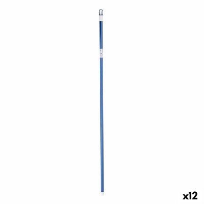 Manches à balai métal bleu 130 cm (lot de 12) – Résistants