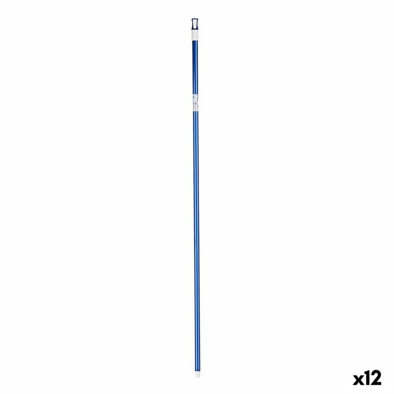 Manches à balai métal bleu 130 cm (lot de 12) – Résistants